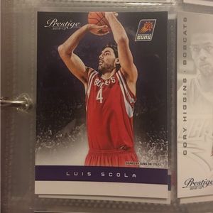 Luis Scola Panini Prestige Card